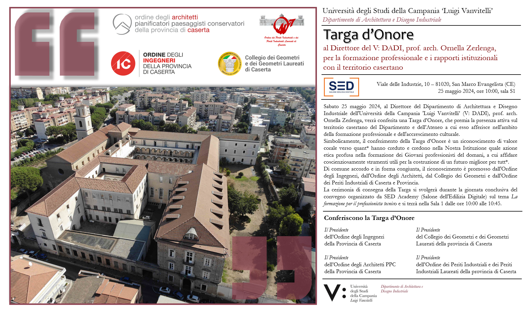 targa donore
