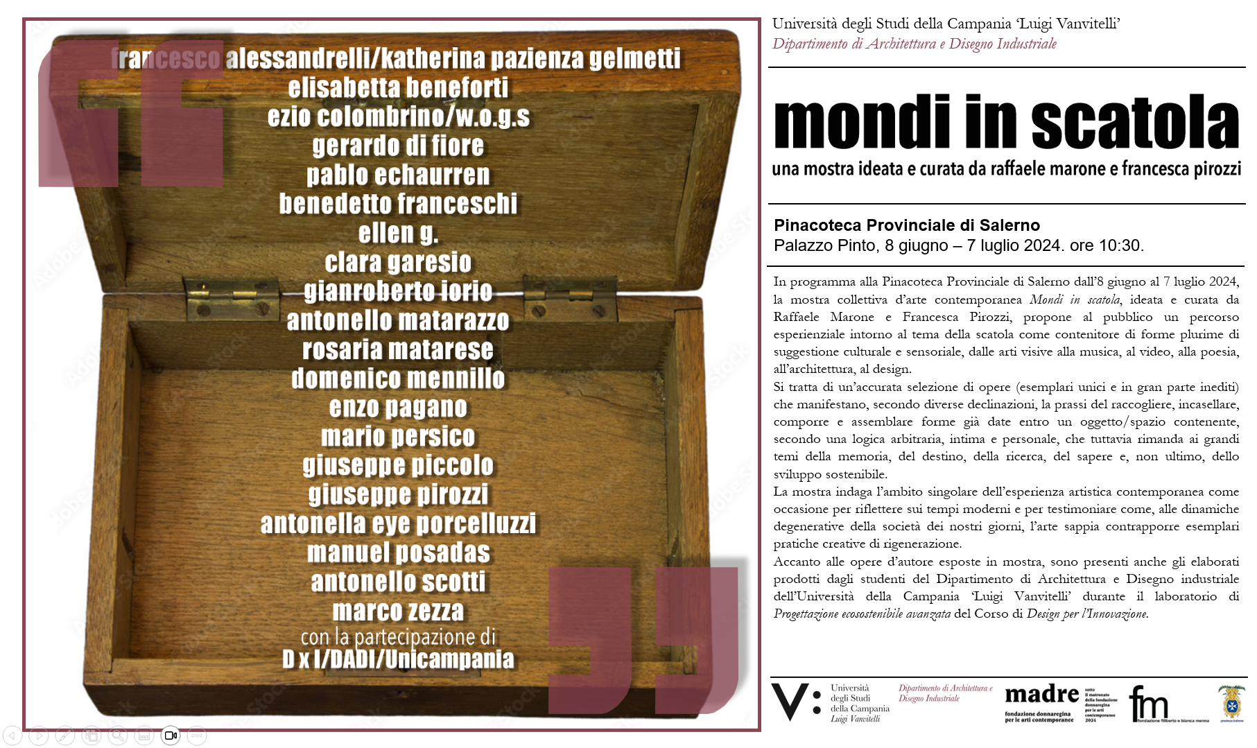 2024 mondi in scatola