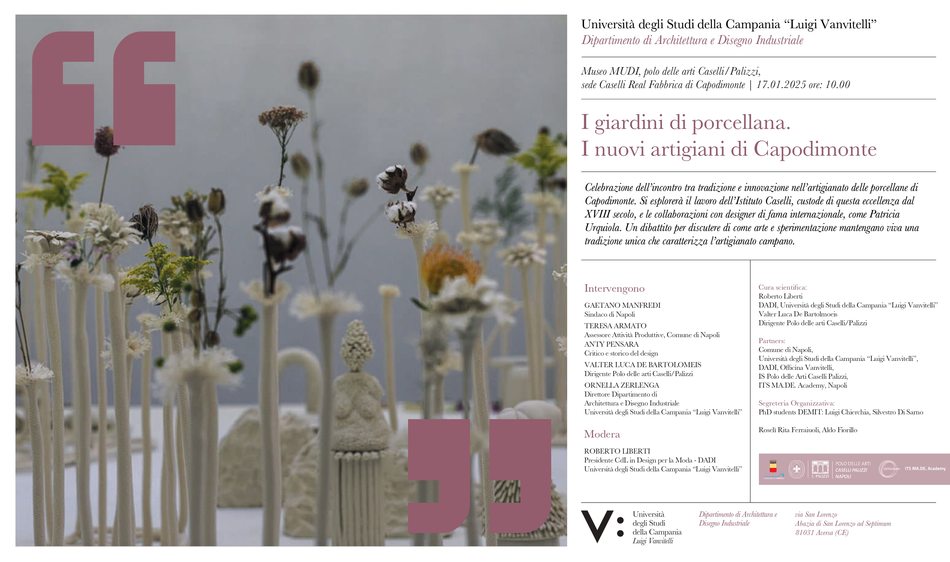 LOCANDINA DADI CAPODIMONTE