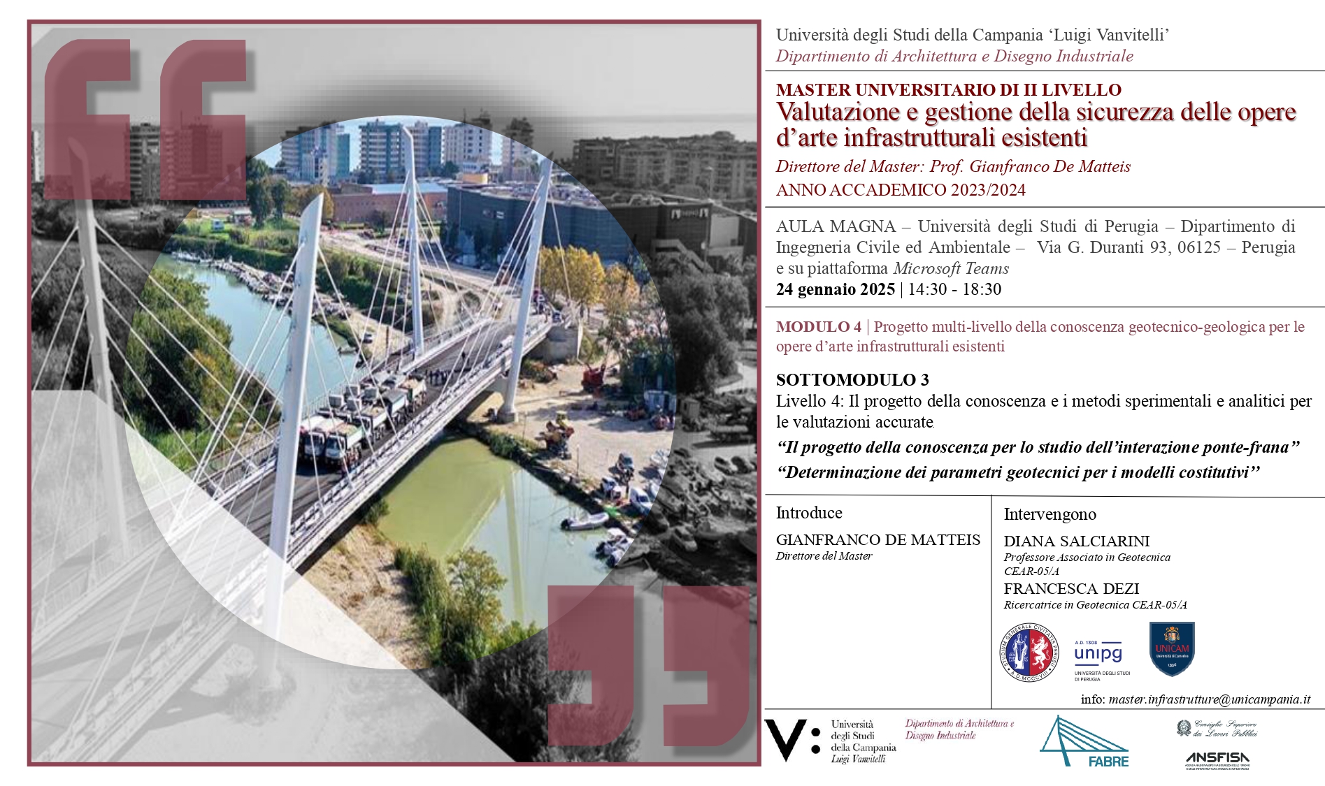 Locandina DADI 24 Gennaio Perugia 2