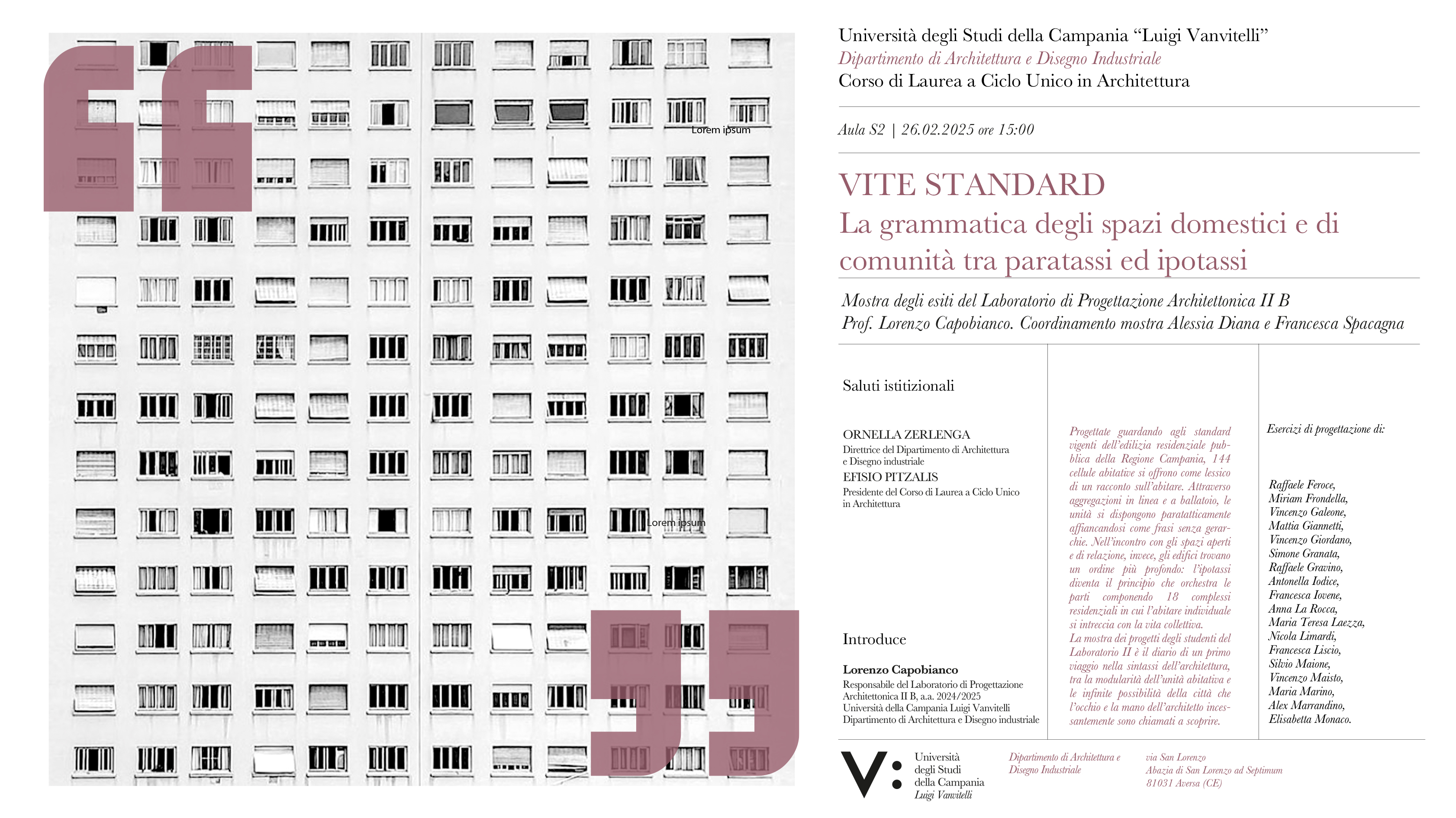 Locandina Vite Standard