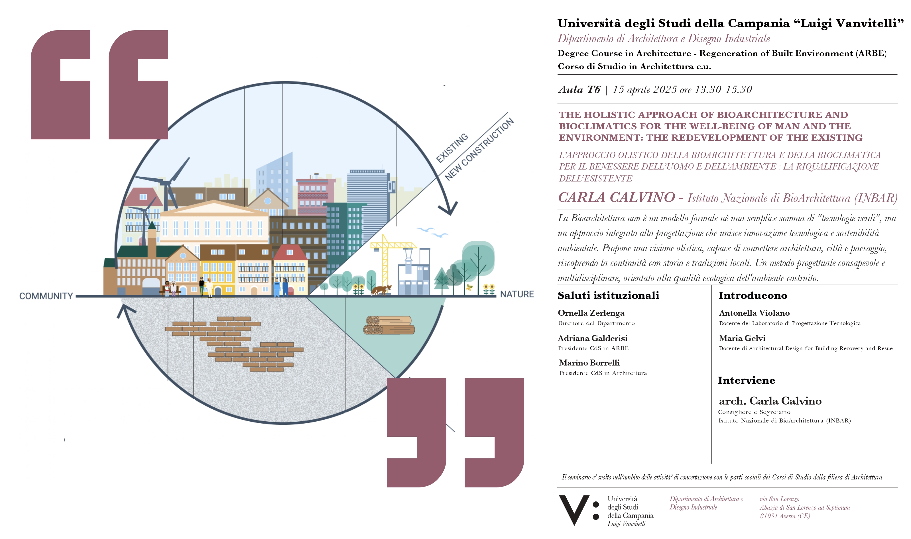 locandina HOLISTIC APPROACH