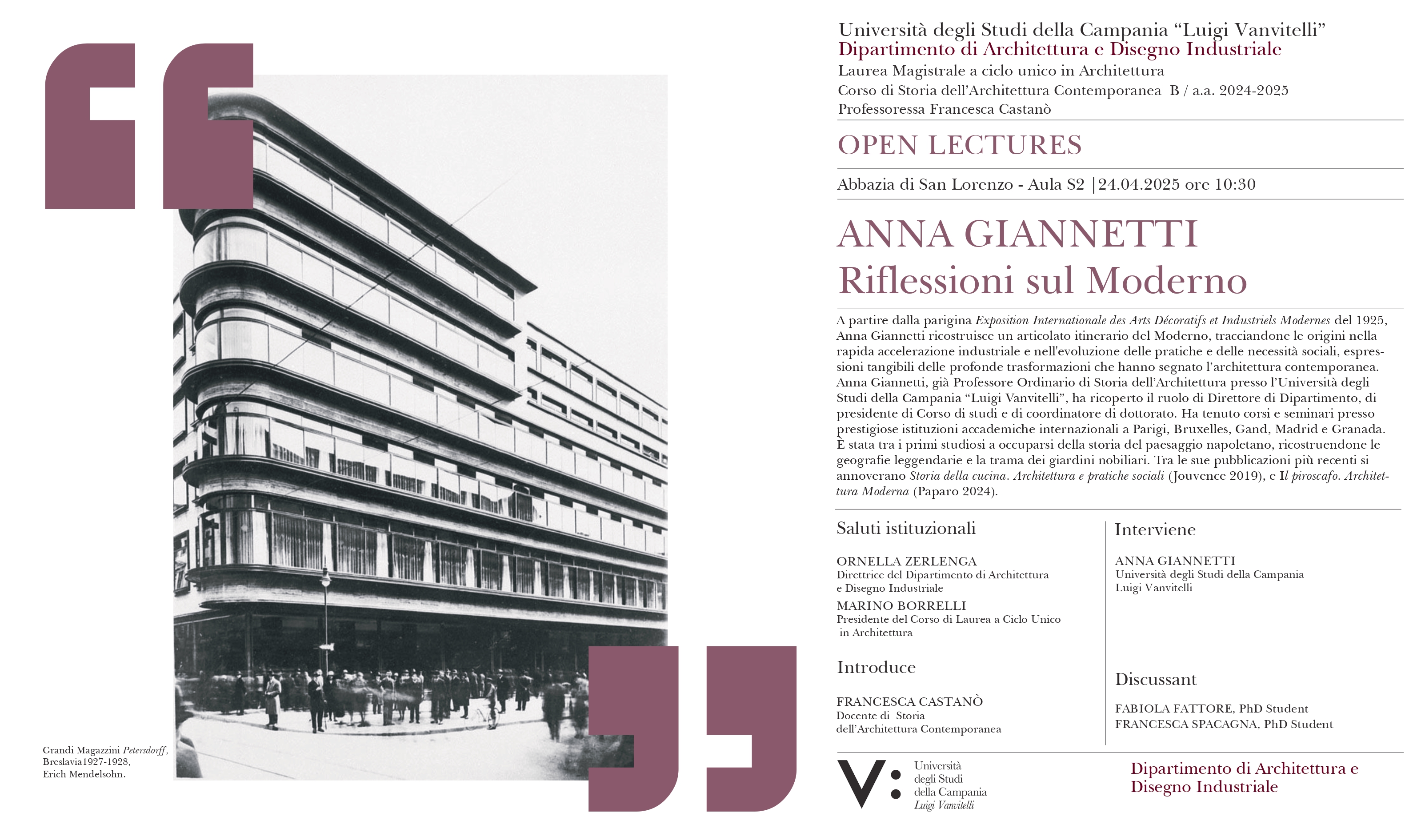 Open lectures Giannetti 24 04