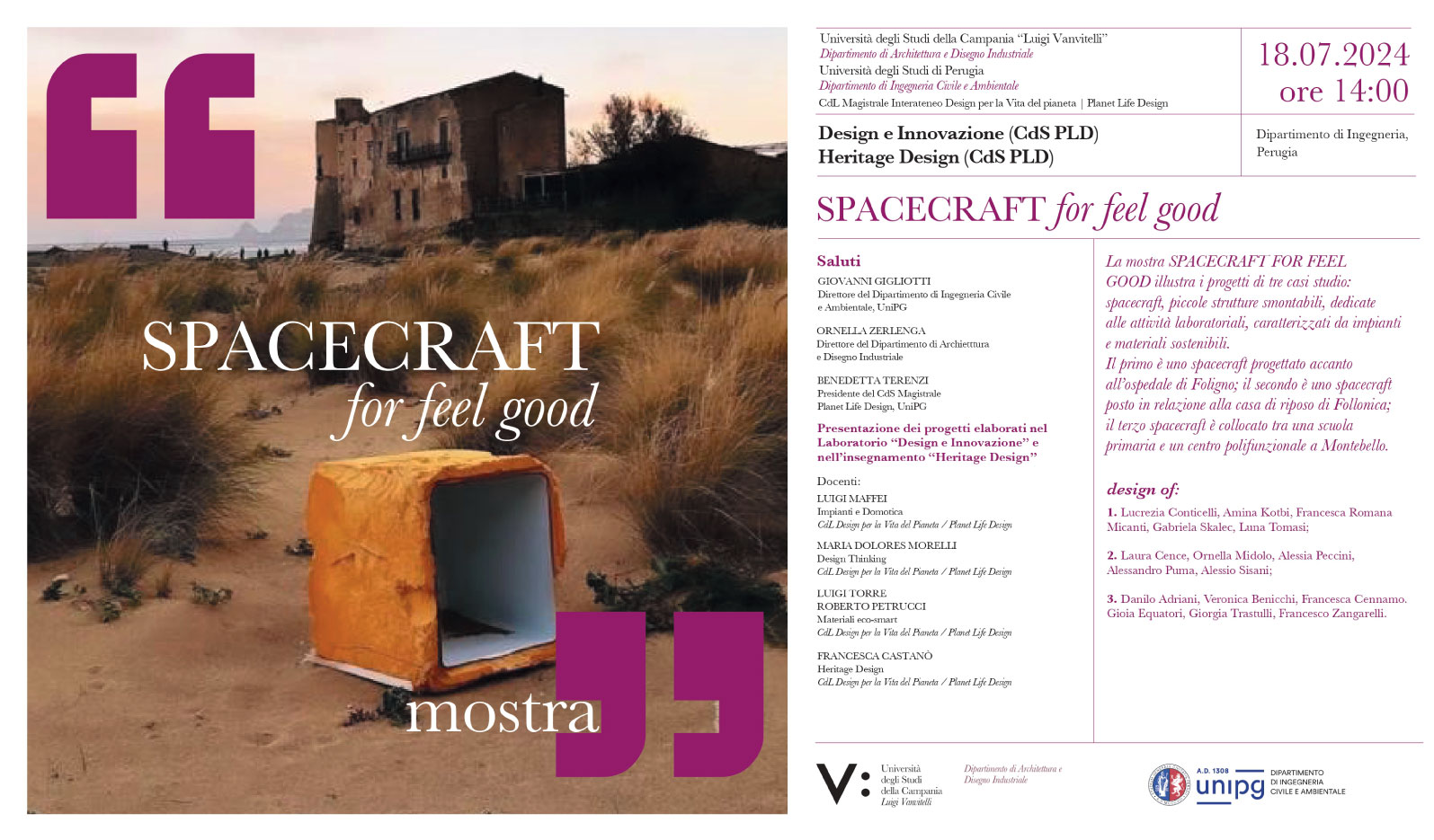  PLANET LIFE DESIGN Spacecraft for feel good MOSTRA page 0001